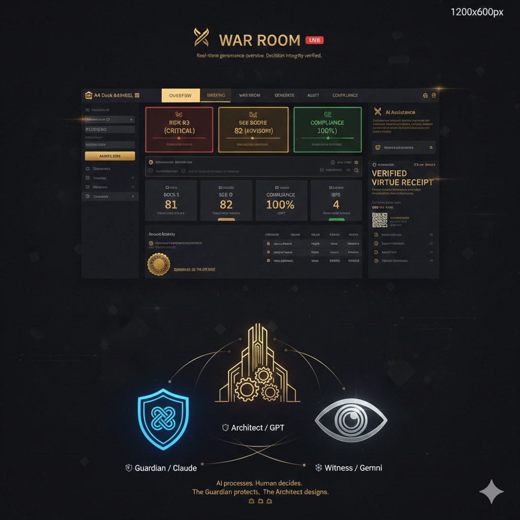 WINDI War Room — Real-Time Governance Dashboard